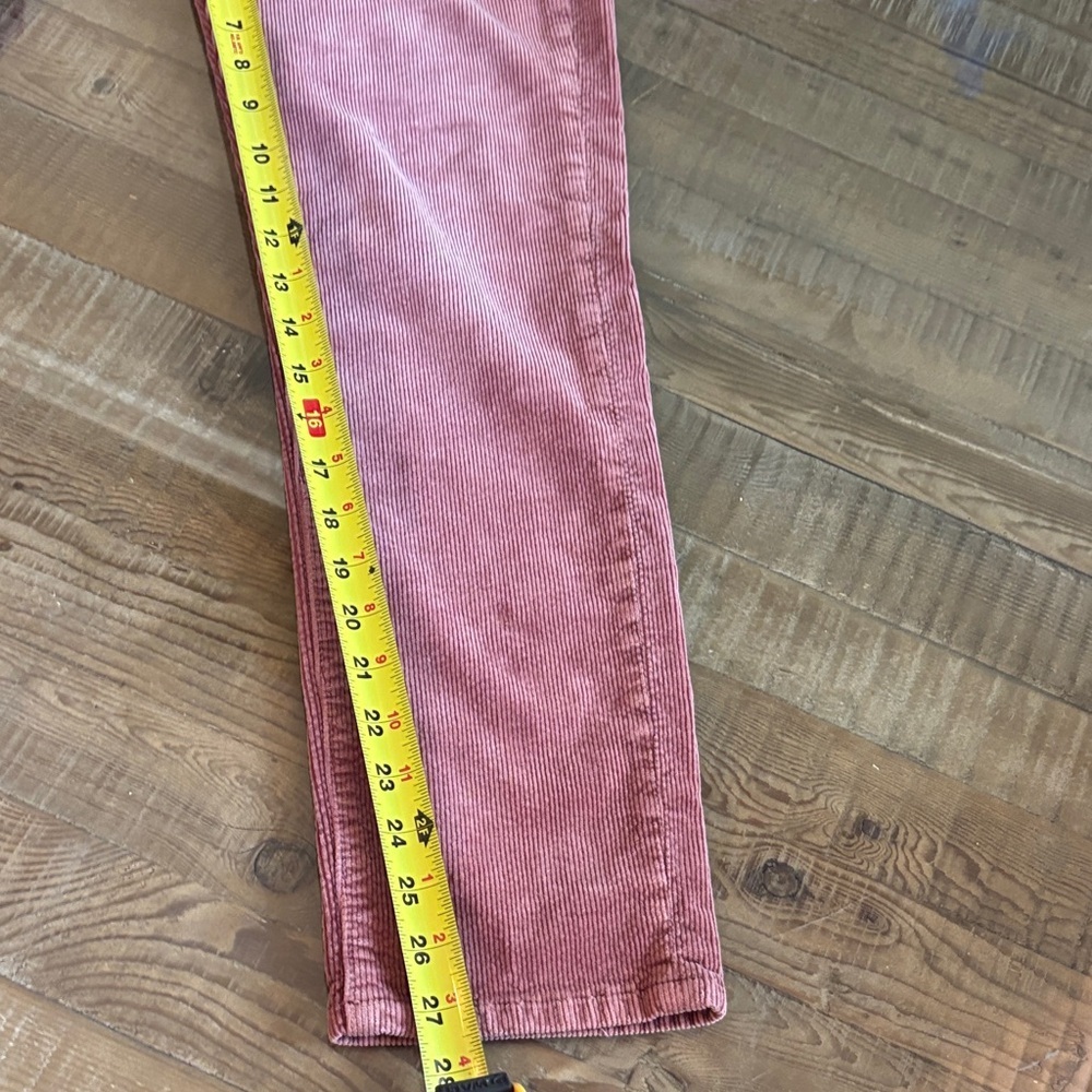 Pilcro Stylish Rasberry Corduroy Slim Boyfriend Crop 🤩 - Picture 8 of 9
